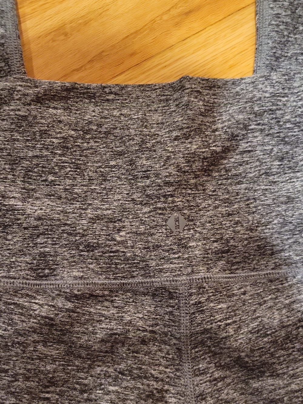 Tavi Heathered Gray Leggings, Size Large